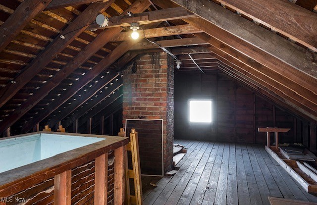 17710 Crestland Road Cleveland, OH 44119 - Photo 21 of 28 Attic with an upstairs landing