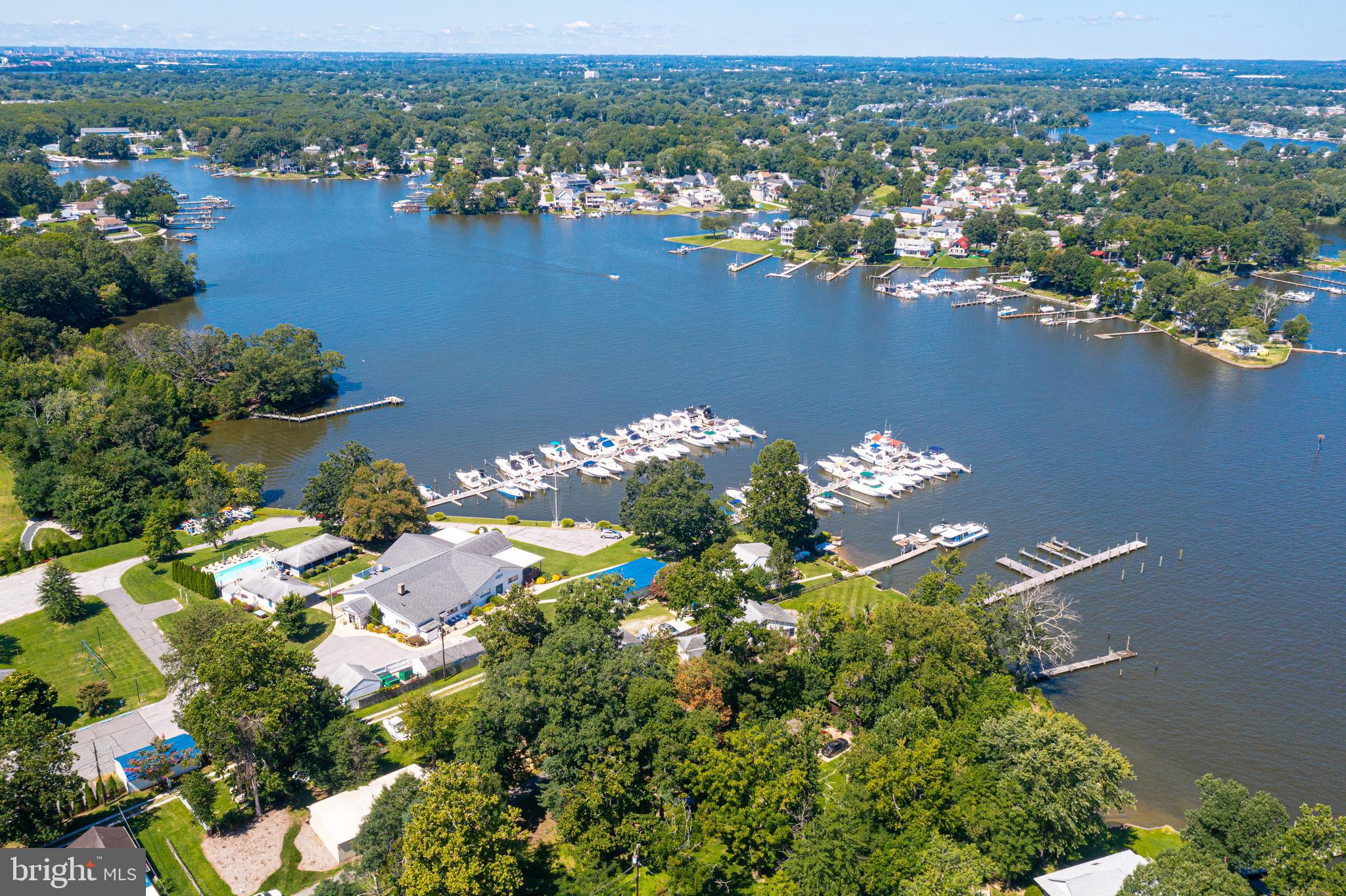 1937 Cape May Road Essex, MD 21221 - Photo 3 of 23 an aerial view of a house with a lake view