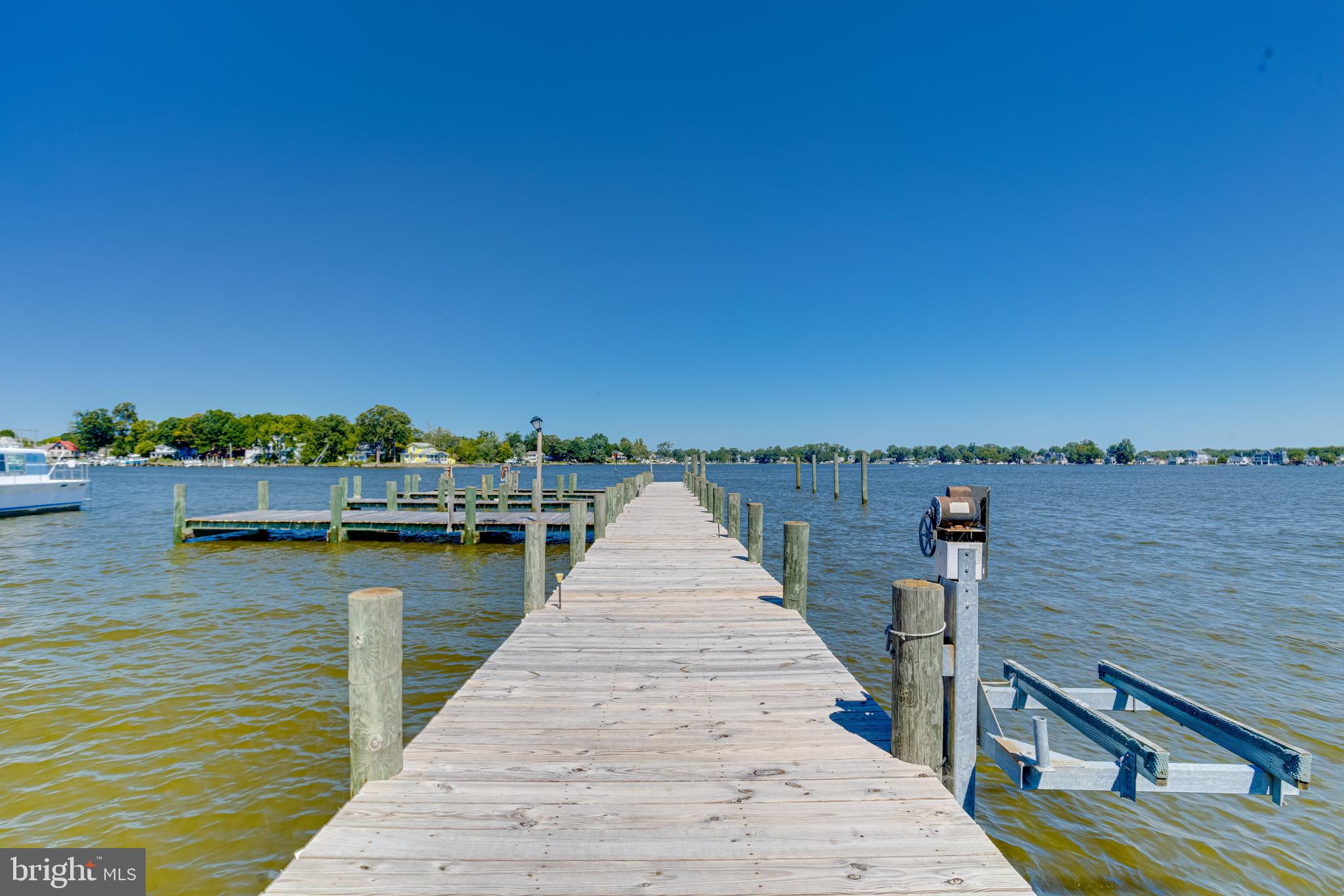 1937 Cape May Road Essex, MD 21221 - Photo 10 of 23 a view of a lake with a large bridge