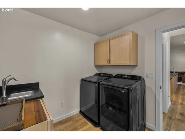 a view of storage and utility room