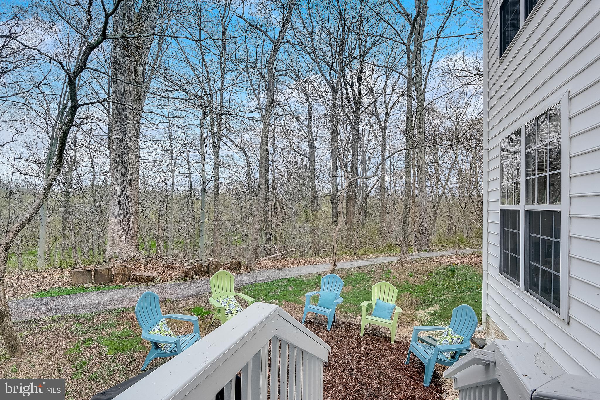 8000 Big Pool Road Laurel, MD 20724 - Photo 71 of 80 Backyard area facing walking path