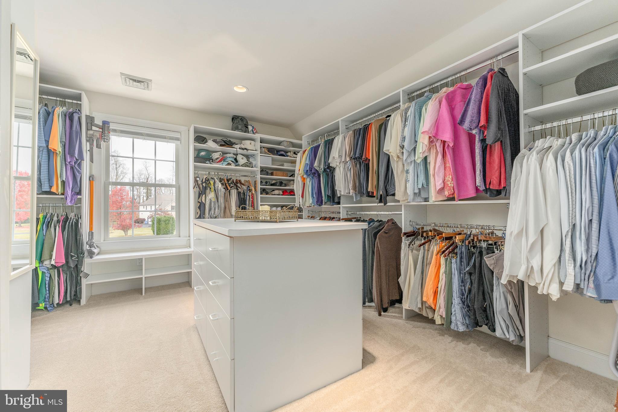 528 Old Forge Road Media, PA 19063 - Photo 40 of 84 a view of walk in closet with clothes and shoes