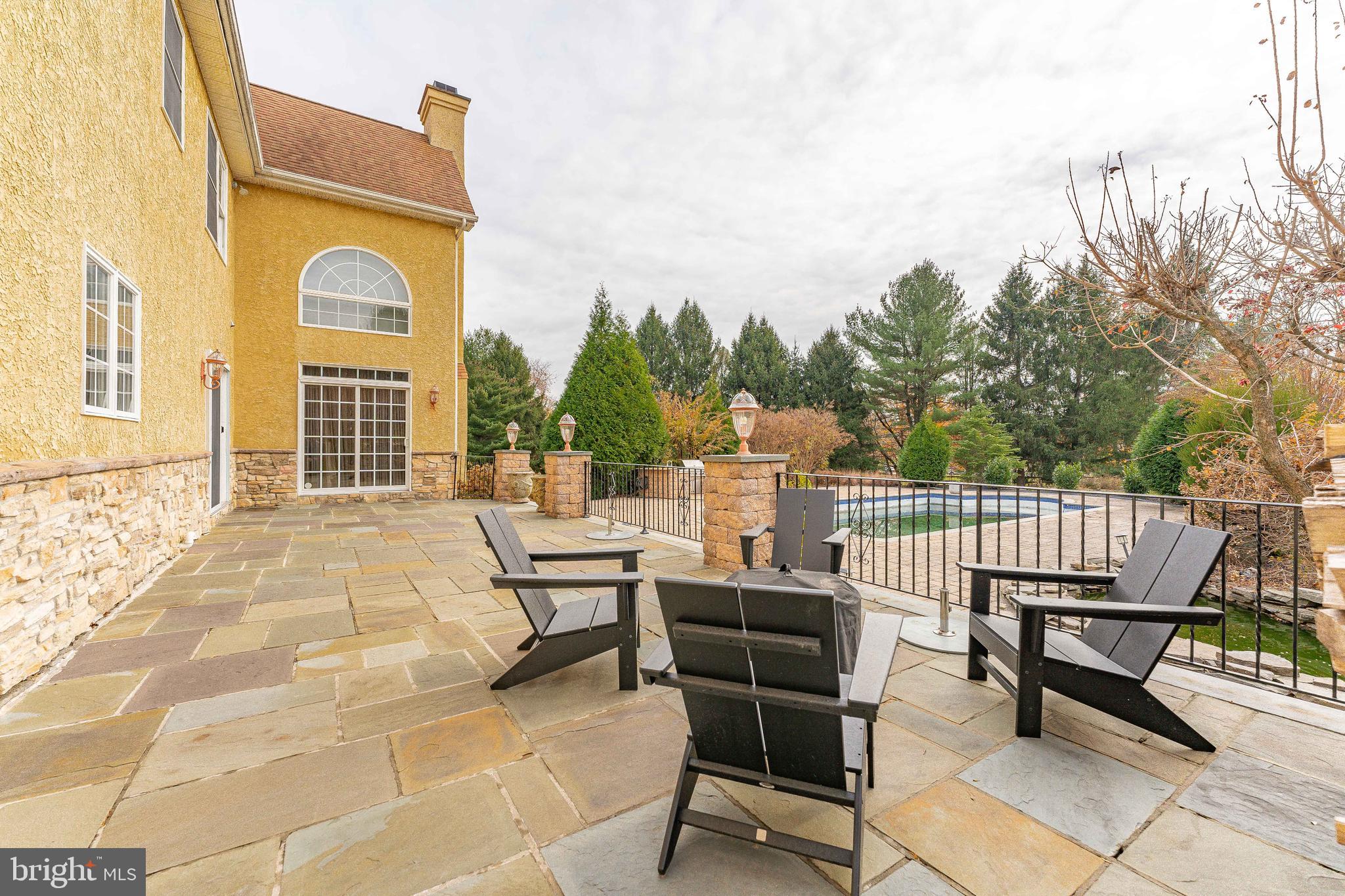 528 Old Forge Road Media, PA 19063 - Photo 70 of 84 Patio overlooking pool