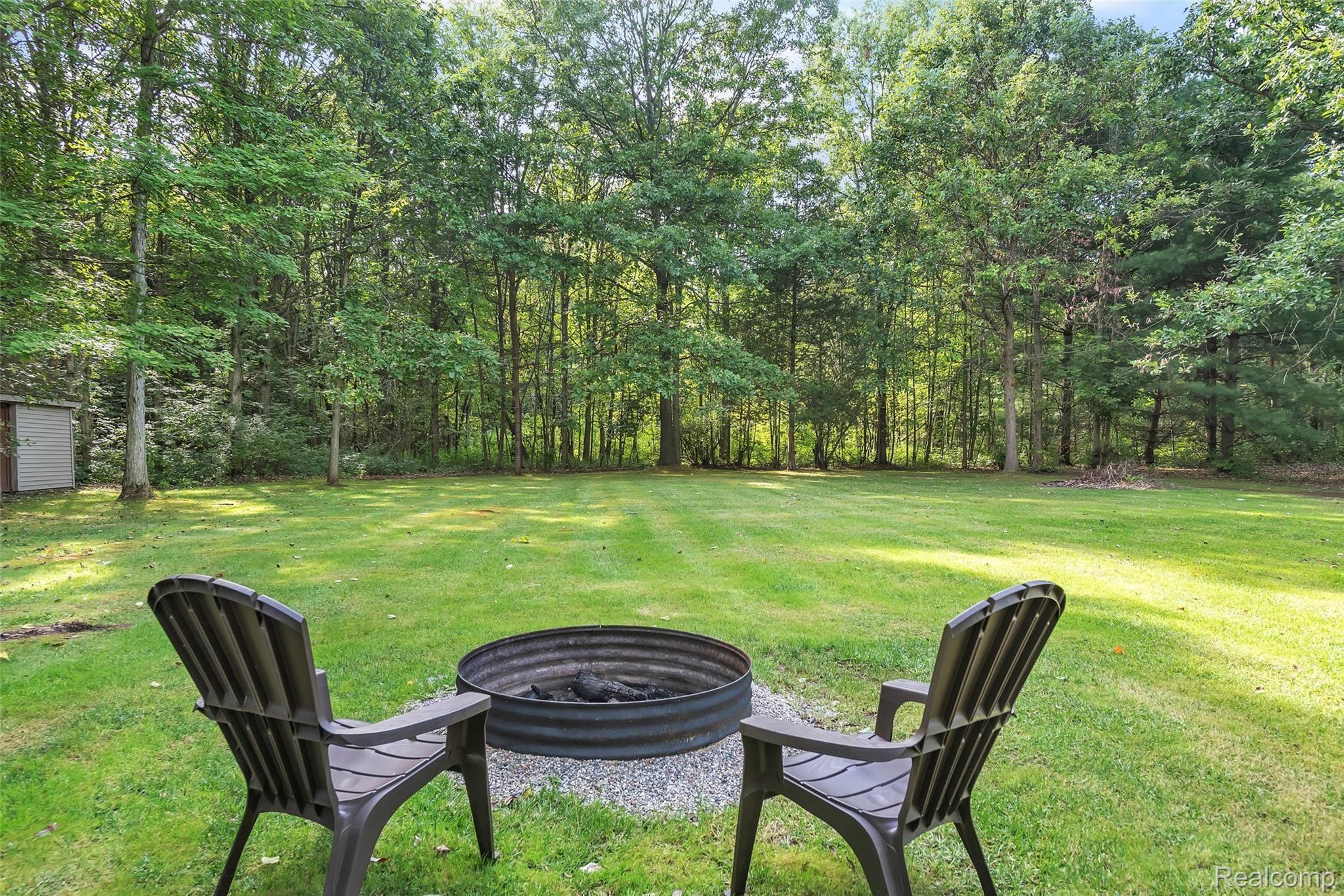 563 Gulley Road Howell, MI 48843 - Photo 45 of 49 Firepit