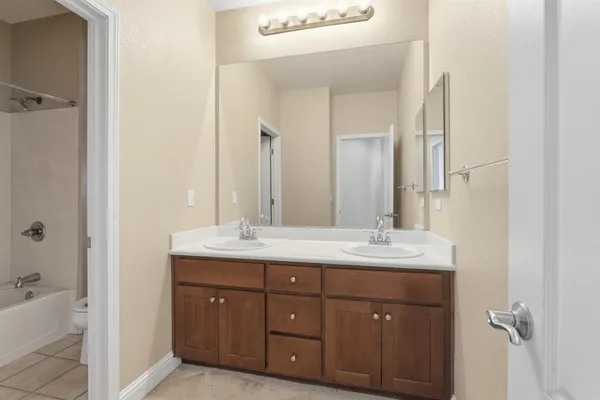 an aerial view of multiple houses