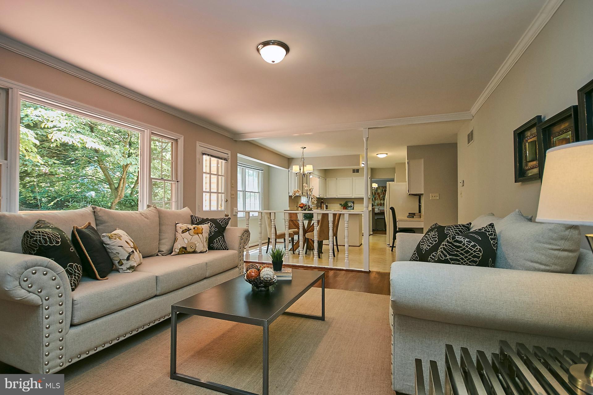 1624 8th Place McLean, VA 22101 - Photo 12 of 29 Family Room open to kitchen and breakfast area