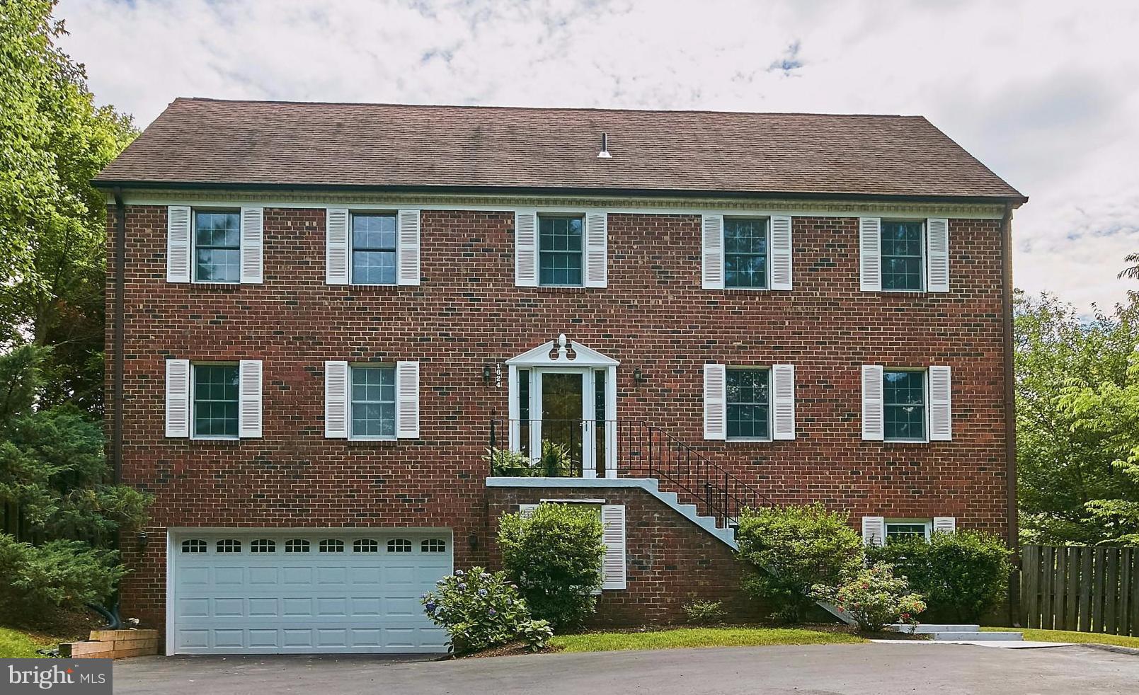 1624 8th Place McLean, VA 22101 - Photo 2 of 29 Brick Front Colonial with 2 car garage