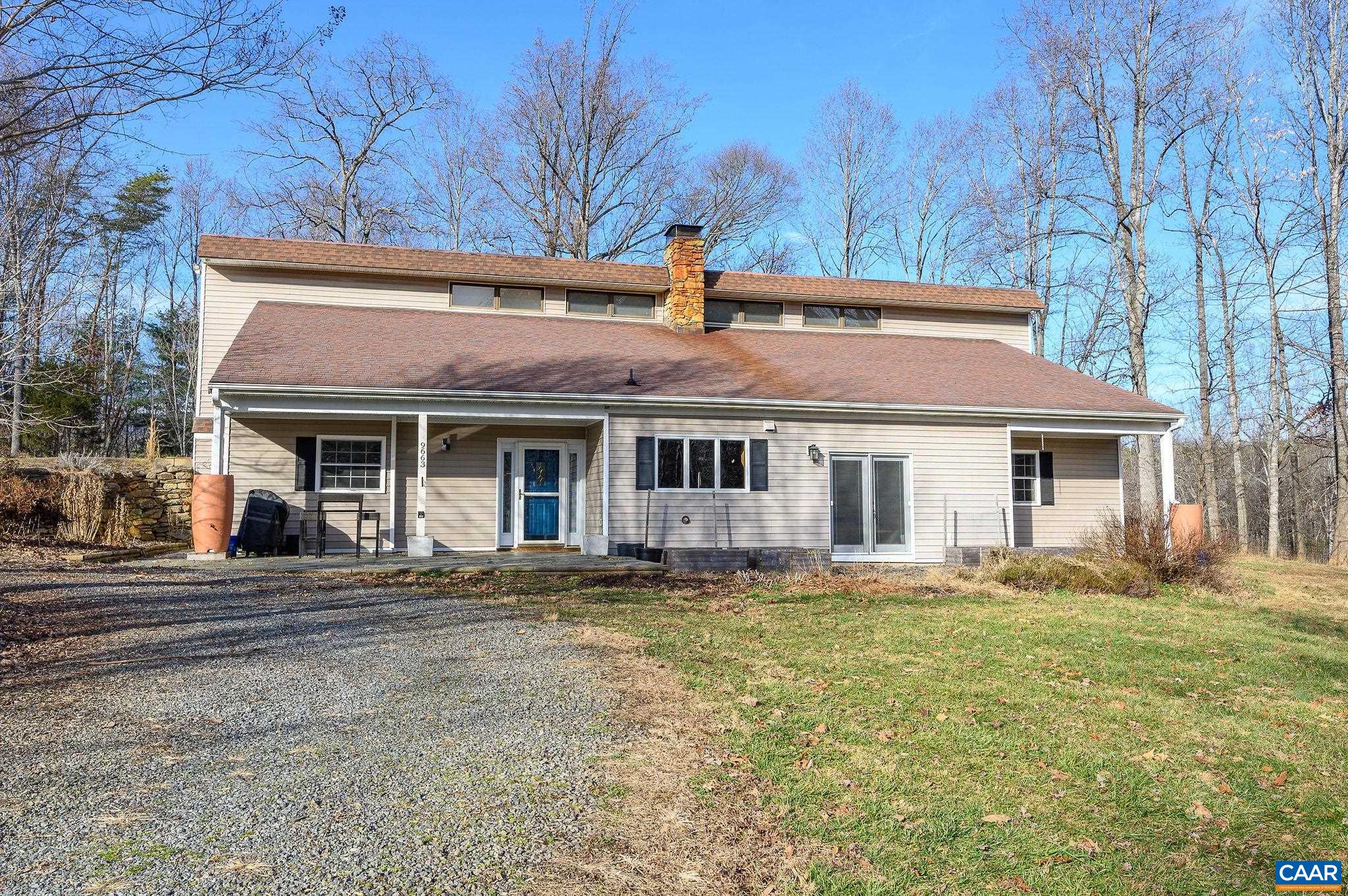 9663 Dyke Road Dyke, VA 22935 - Photo 54 of 55 a view of a house with a big yard and large tree