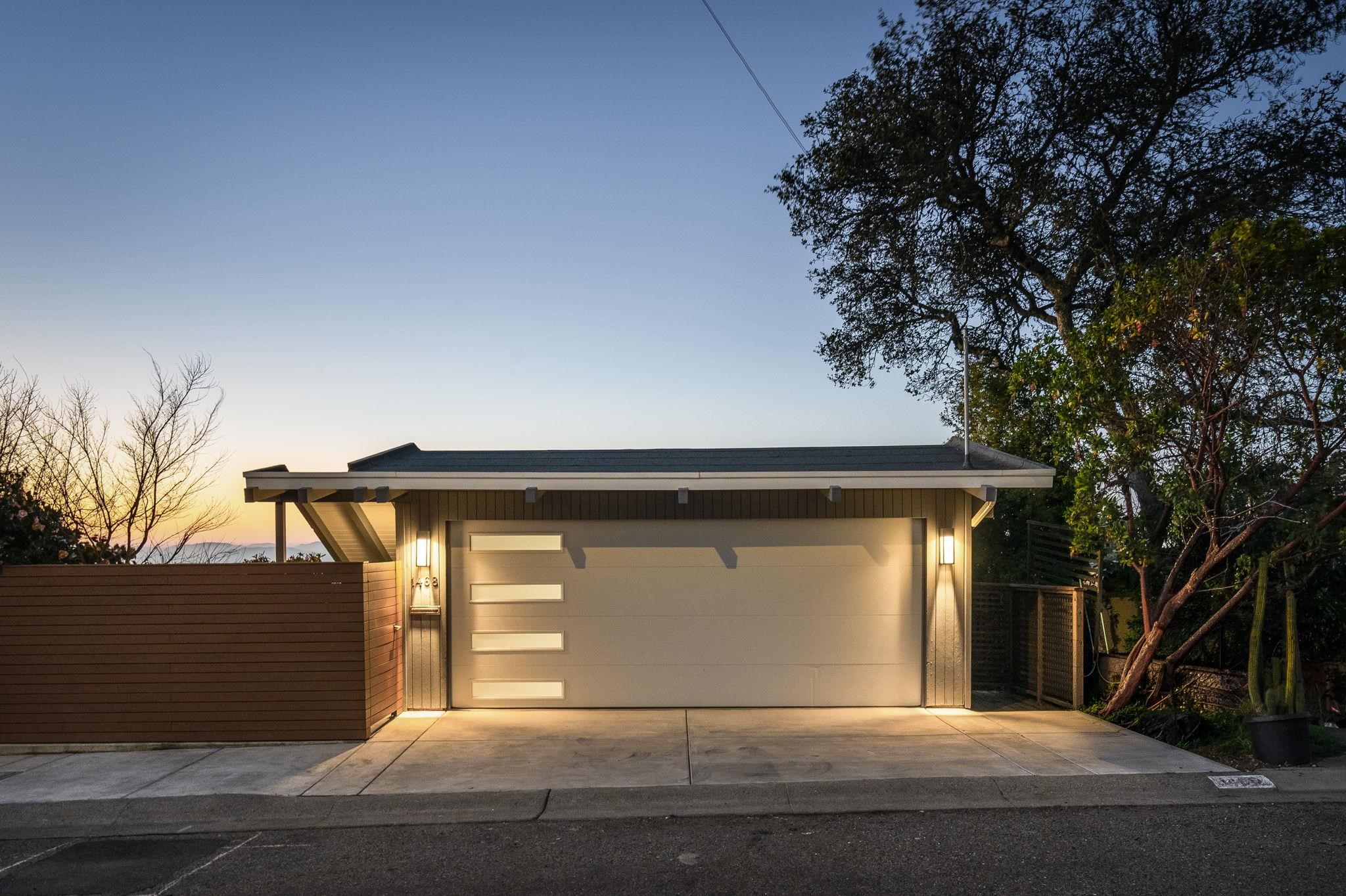 1468 Summit Road Berkeley, CA 94708 - Photo 2 of 59 View of front of home with a garage and an outbuilding