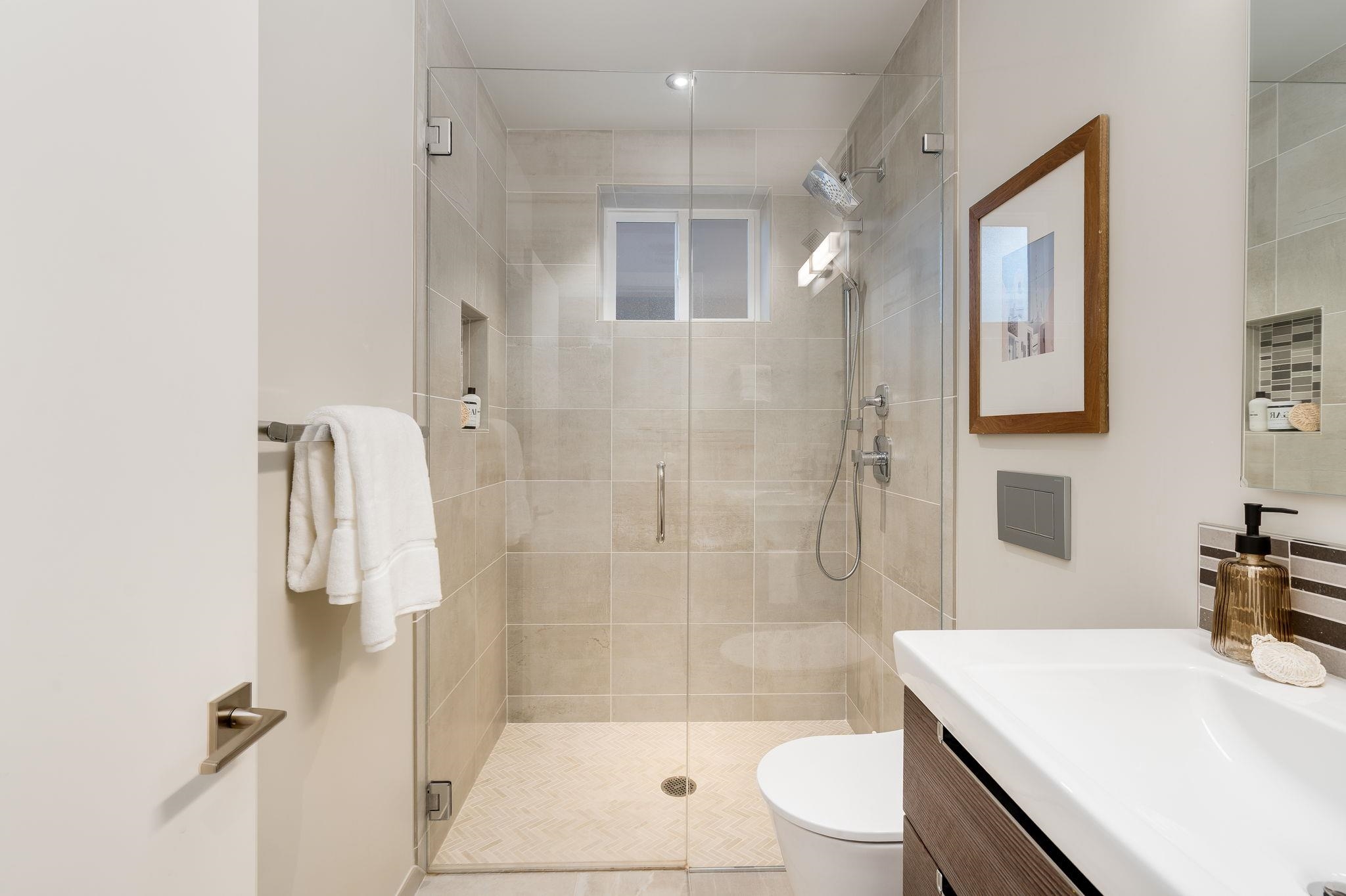 1468 Summit Road Berkeley, CA 94708 - Photo 28 of 59 Full bath with a stall shower and vanity