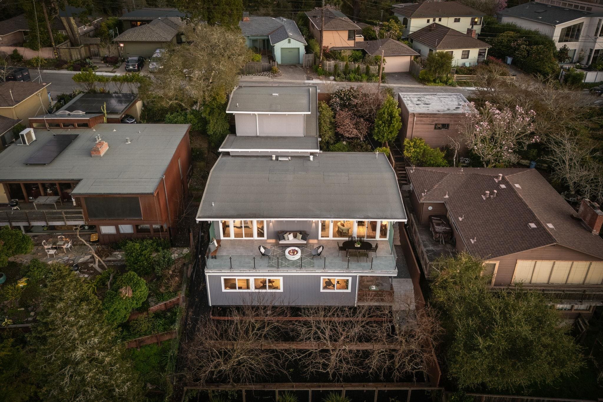 1468 Summit Road Berkeley, CA 94708 - Photo 36 of 59 Aerial view of residential area