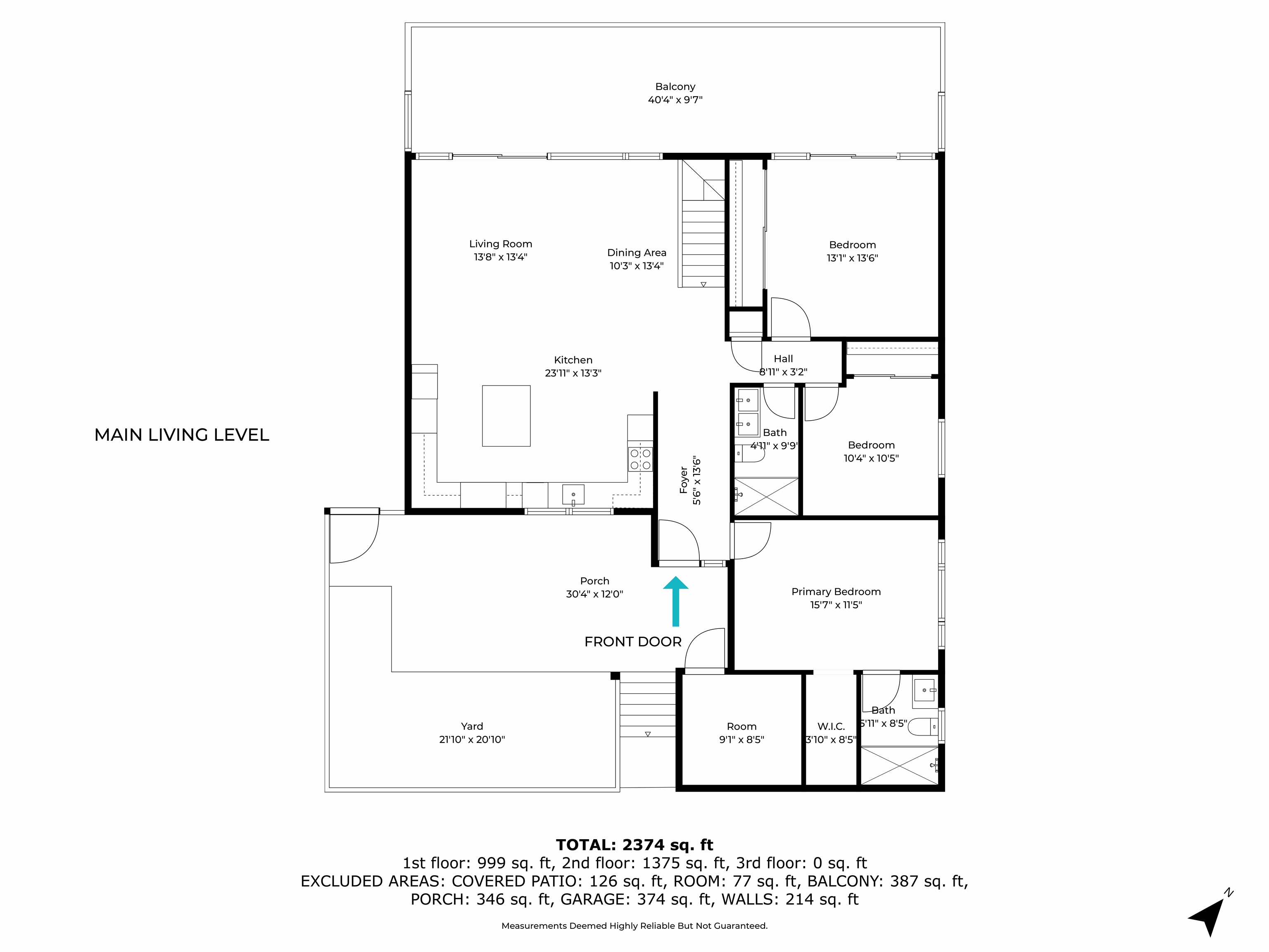 1468 Summit Road Berkeley, CA 94708 - Photo 54 of 59 View of room layout
