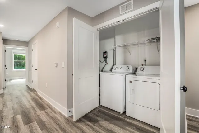 a room with storage and utility