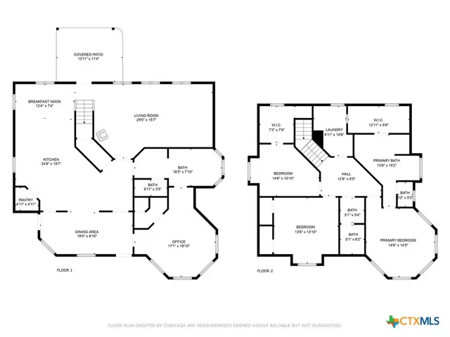 an aerial view of residential house with outdoor space and swimming pool