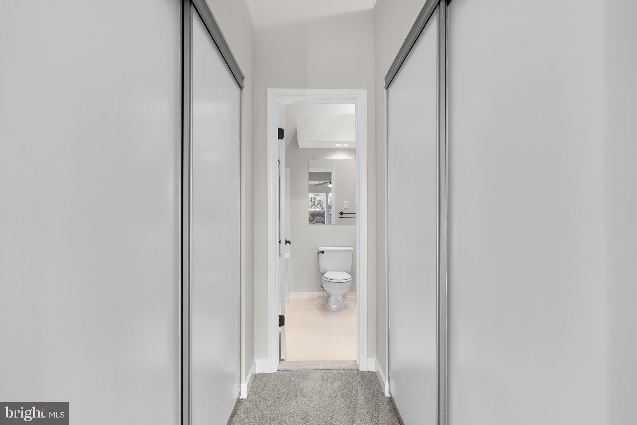 13701 Modrad Way, Unit 31 Silver Spring, MD 20904 - Photo 22 of 29 Hallway with Two Closets