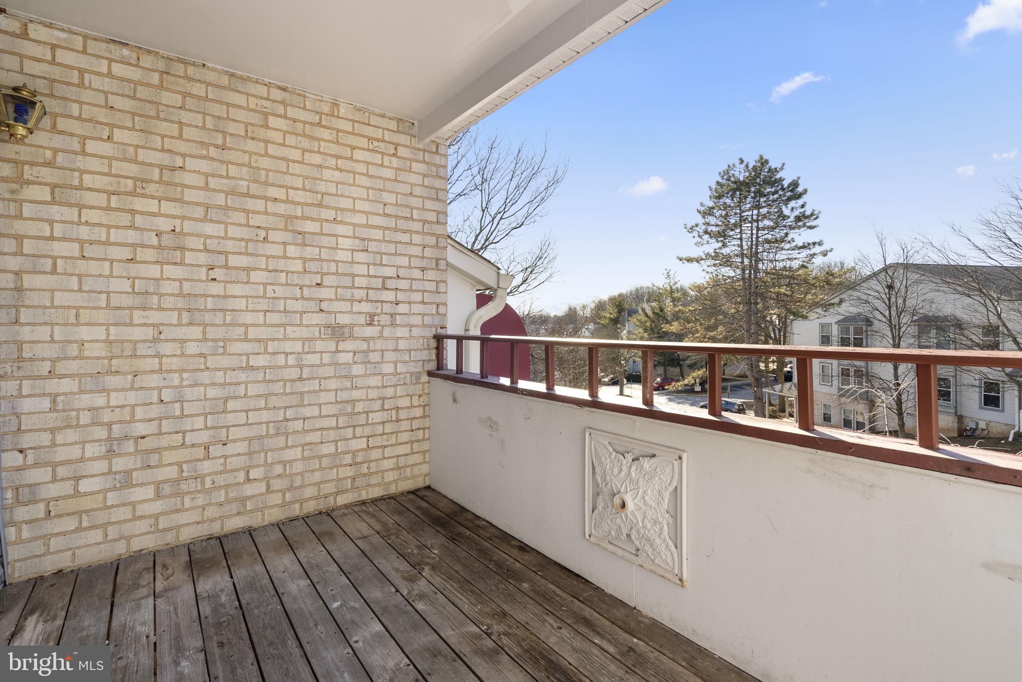 13701 Modrad Way, Unit 31 Silver Spring, MD 20904 - Photo 26 of 29 Balcony