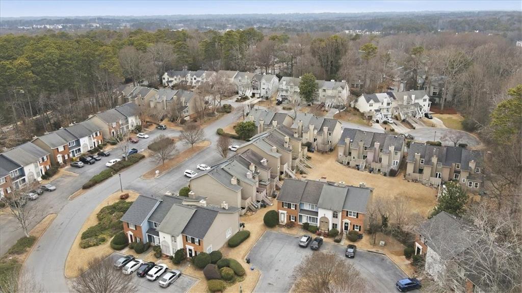 2215 Spring Walk Court Atlanta, GA 30341 - Photo 28 of 29 an aerial view of a city with lots of residential buildings