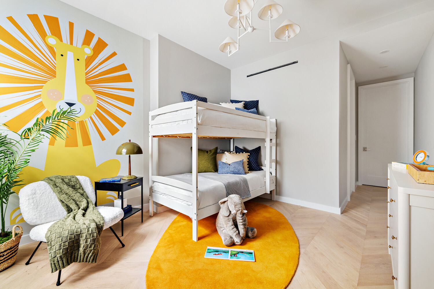 436 West 20th Street Manhattan, NY 10011 - Photo 11 of 24 a living room with furniture and a wooden floor