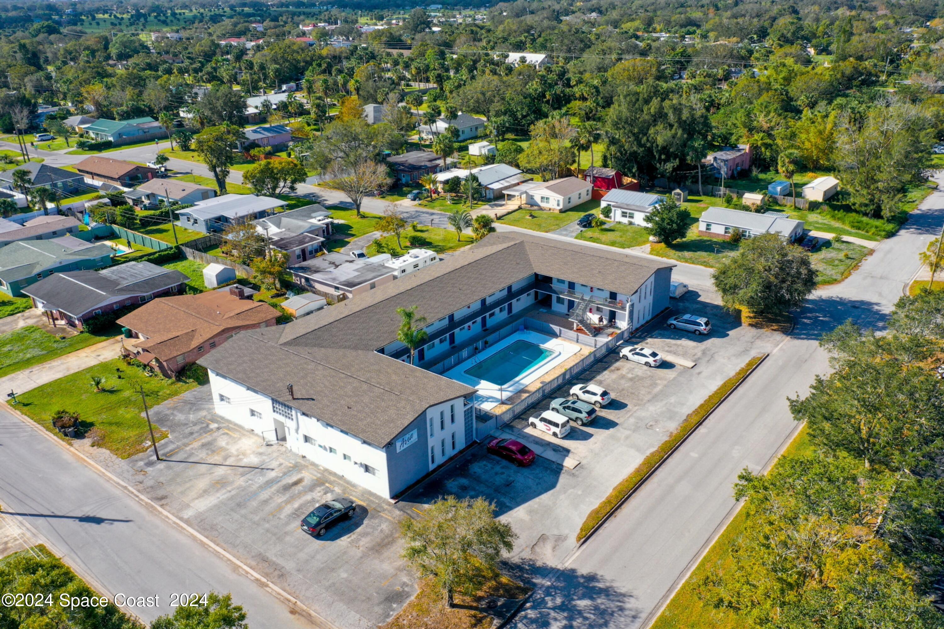 115 Seminole Avenue West, Unit 209 Melbourne, FL 32901 - Photo 23 of 23 an aerial view of a city