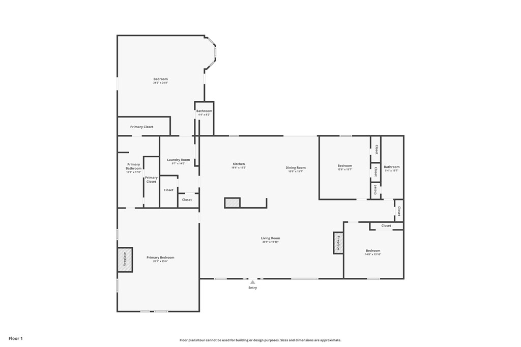 994 Ga Highway Fortson, GA 31808 - Photo 29 of 46 a picture of floor plan