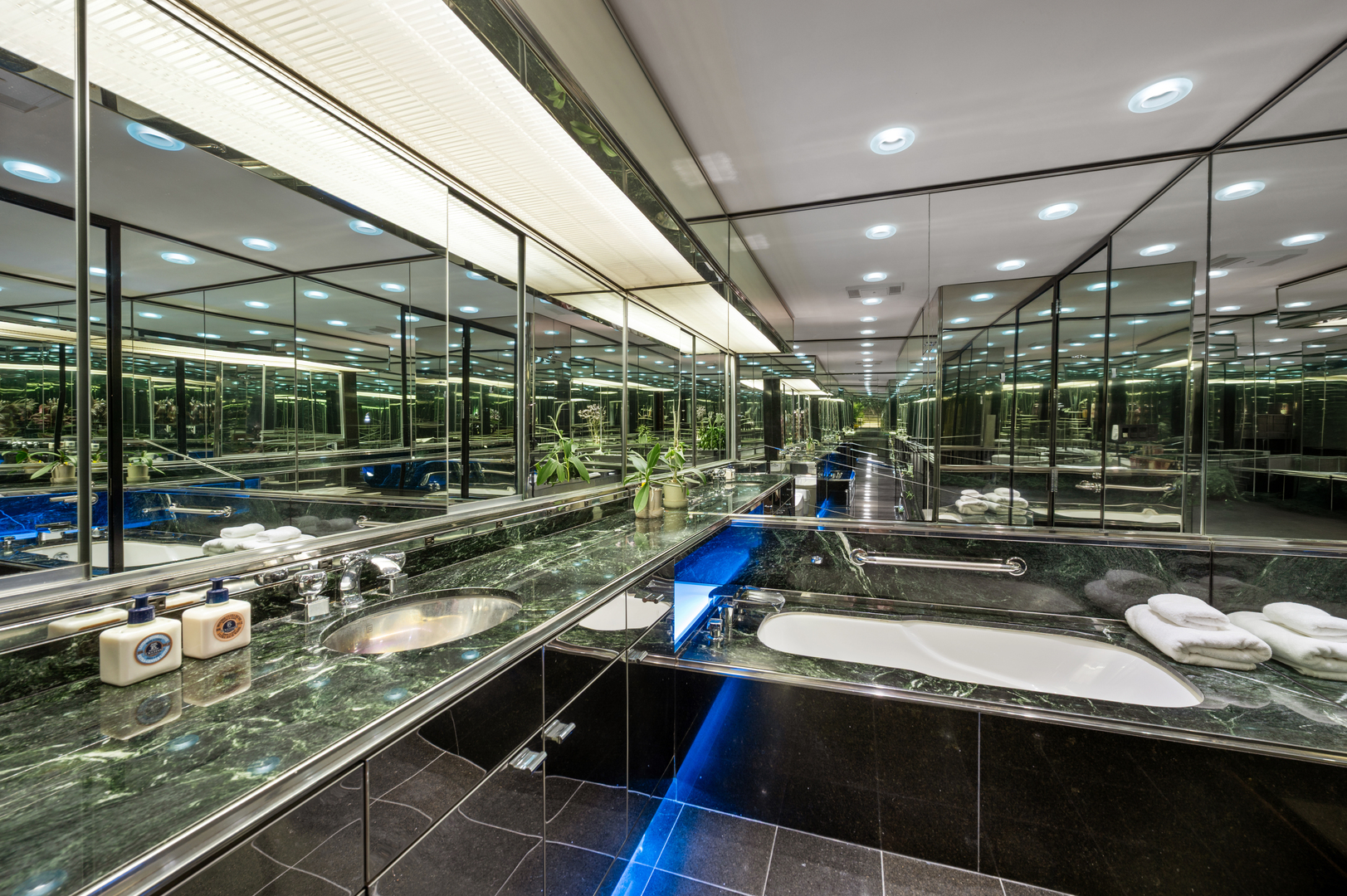 180 East Pearson Street, Unit 6907 Chicago, IL 60611 - Photo 23 of 44 a kitchen with stainless steel appliances lots of counter space