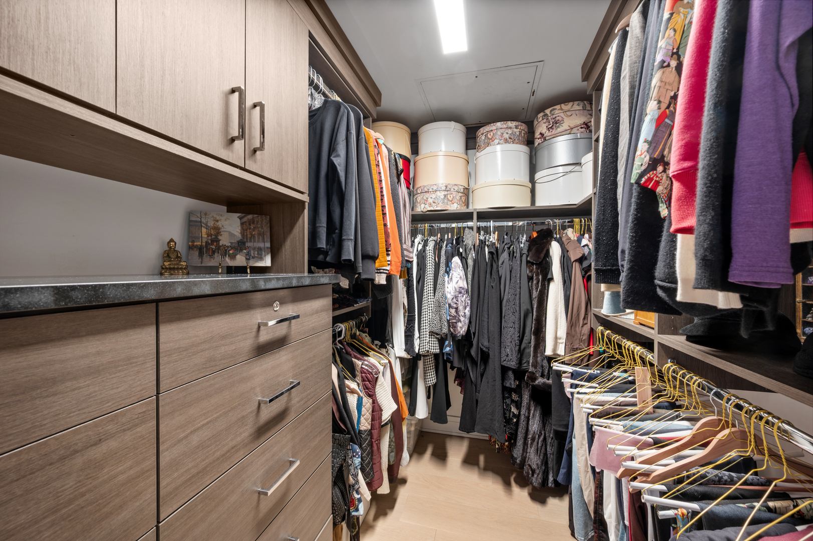 180 East Pearson Street, Unit 6907 Chicago, IL 60611 - Photo 24 of 44 a view of a closet with storage