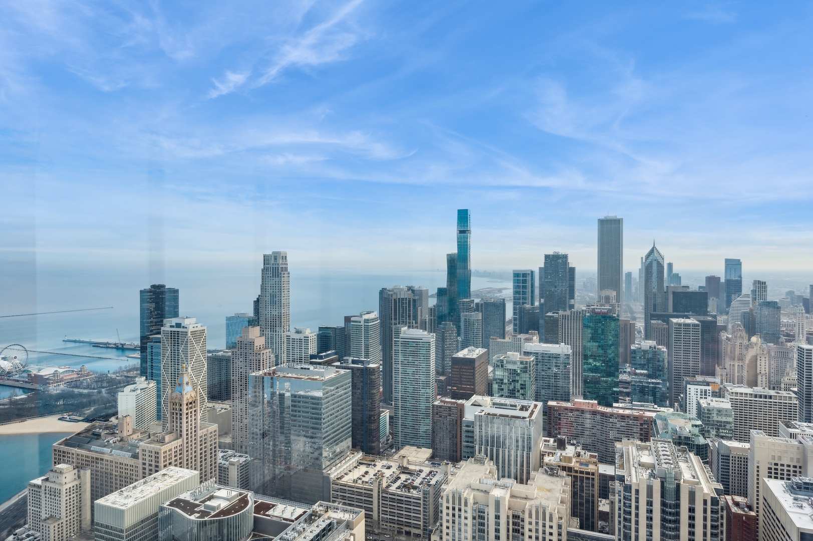 180 East Pearson Street, Unit 6907 Chicago, IL 60611 - Photo 32 of 44 a view of a city with tall buildings