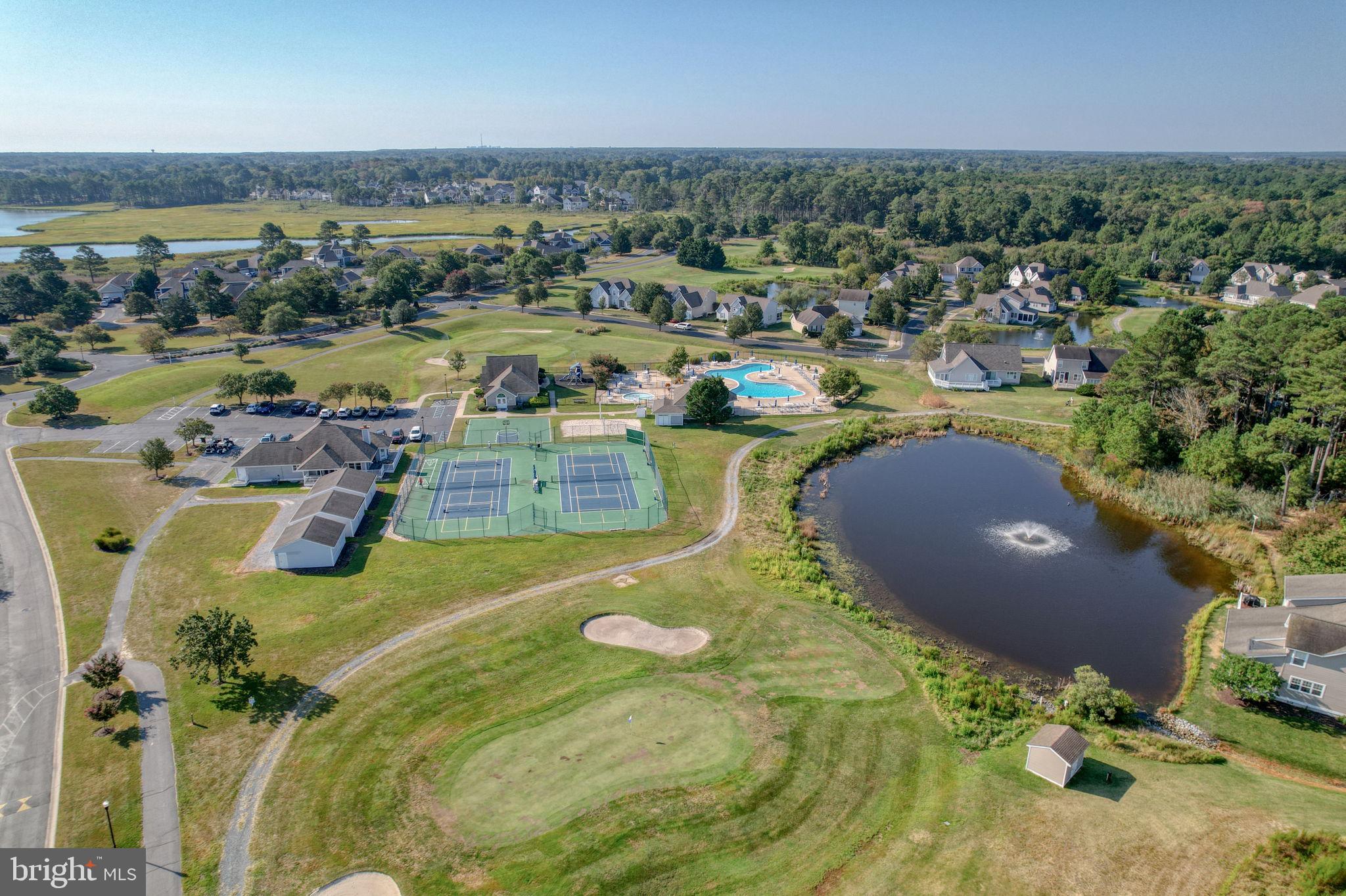 33908 Ardwell Road Frankford, DE 19945 - Photo 42 of 44 a view of a lake with a yard and mountain view