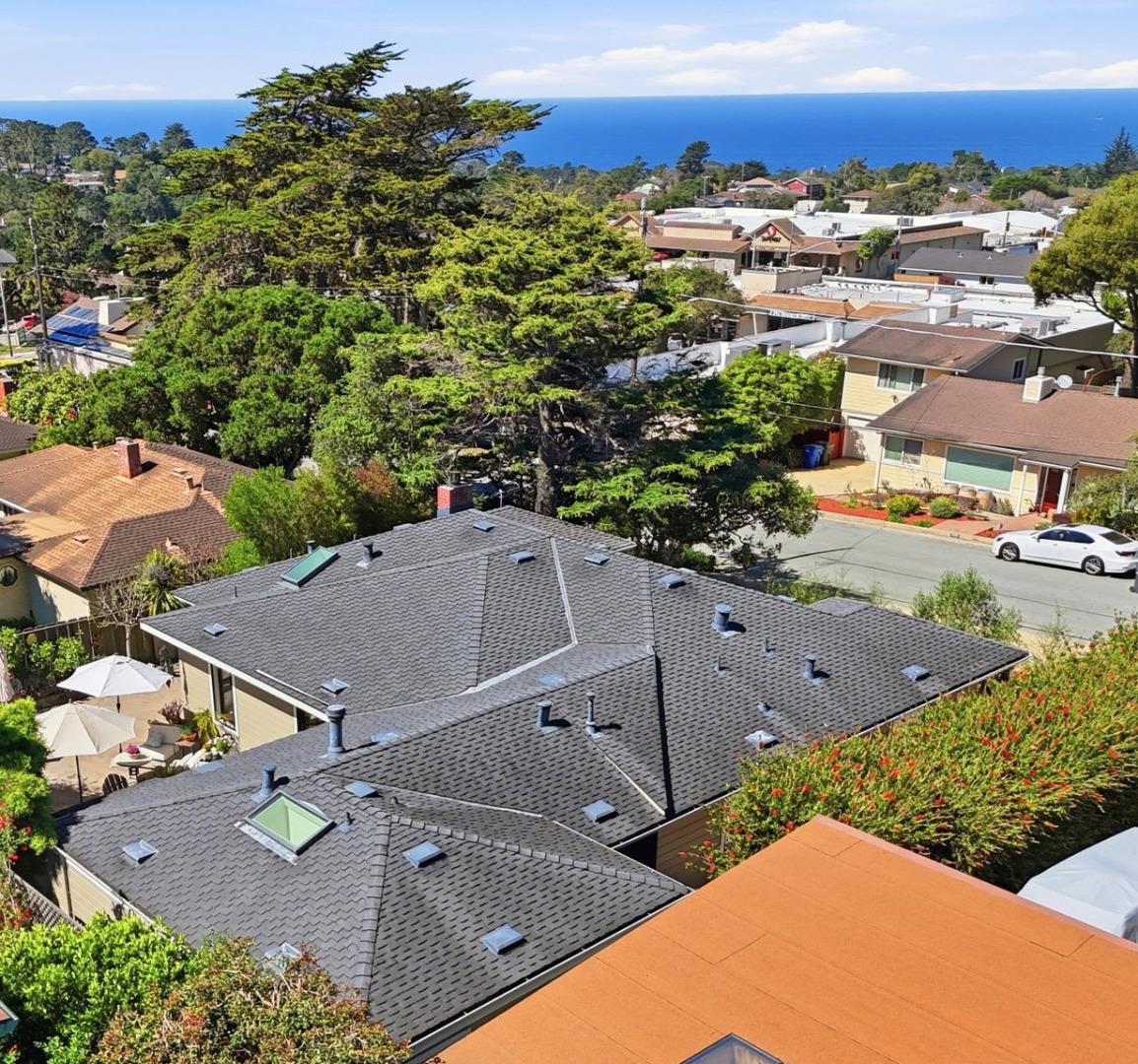 329 Stuart Avenue Pacific Grove, CA 93950 - Photo 26 of 33 an aerial view of a house