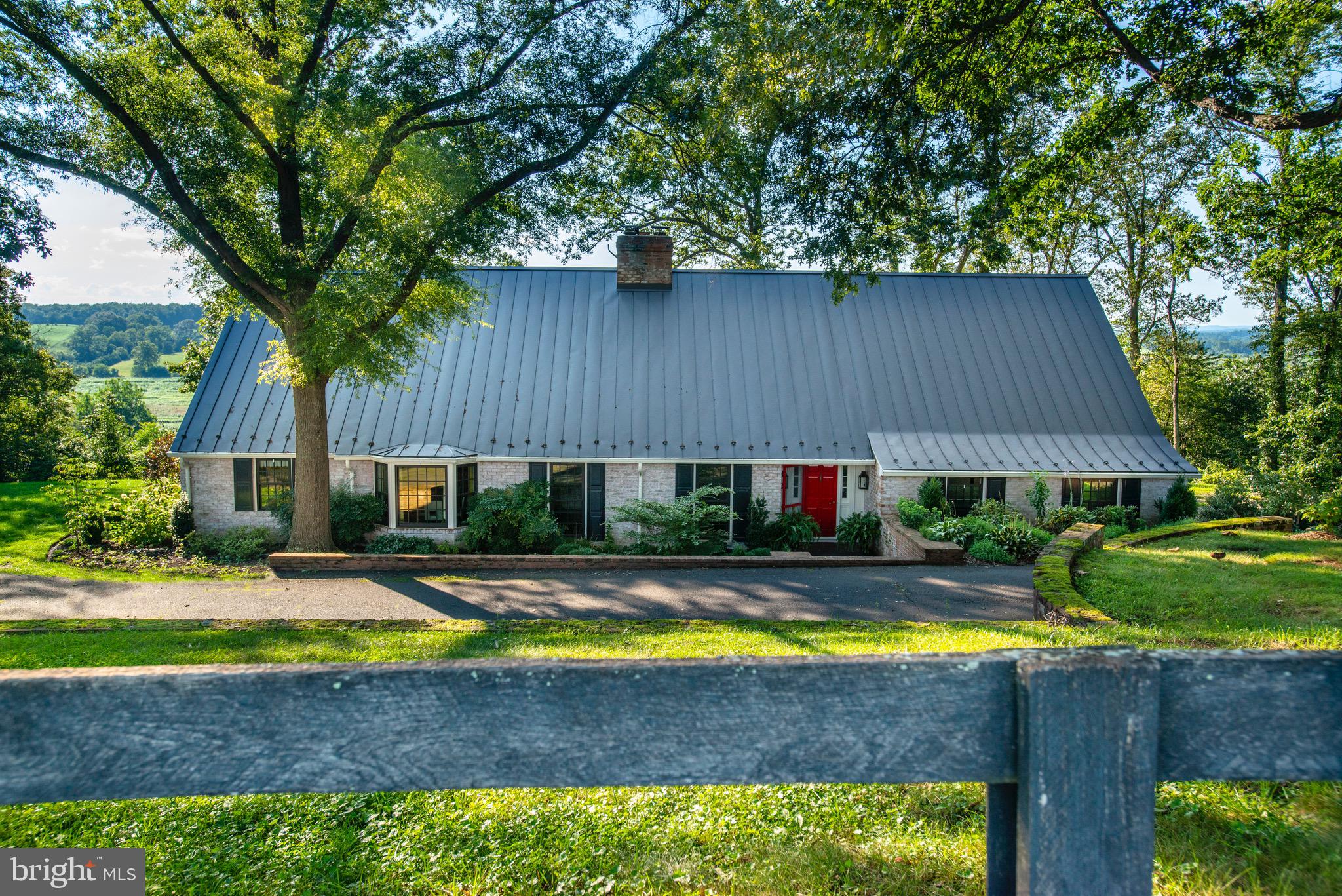 9474 Foxville Road Warrenton, VA 20186 - Photo 2 of 42 Front Exterior. View from Fenced Pasture