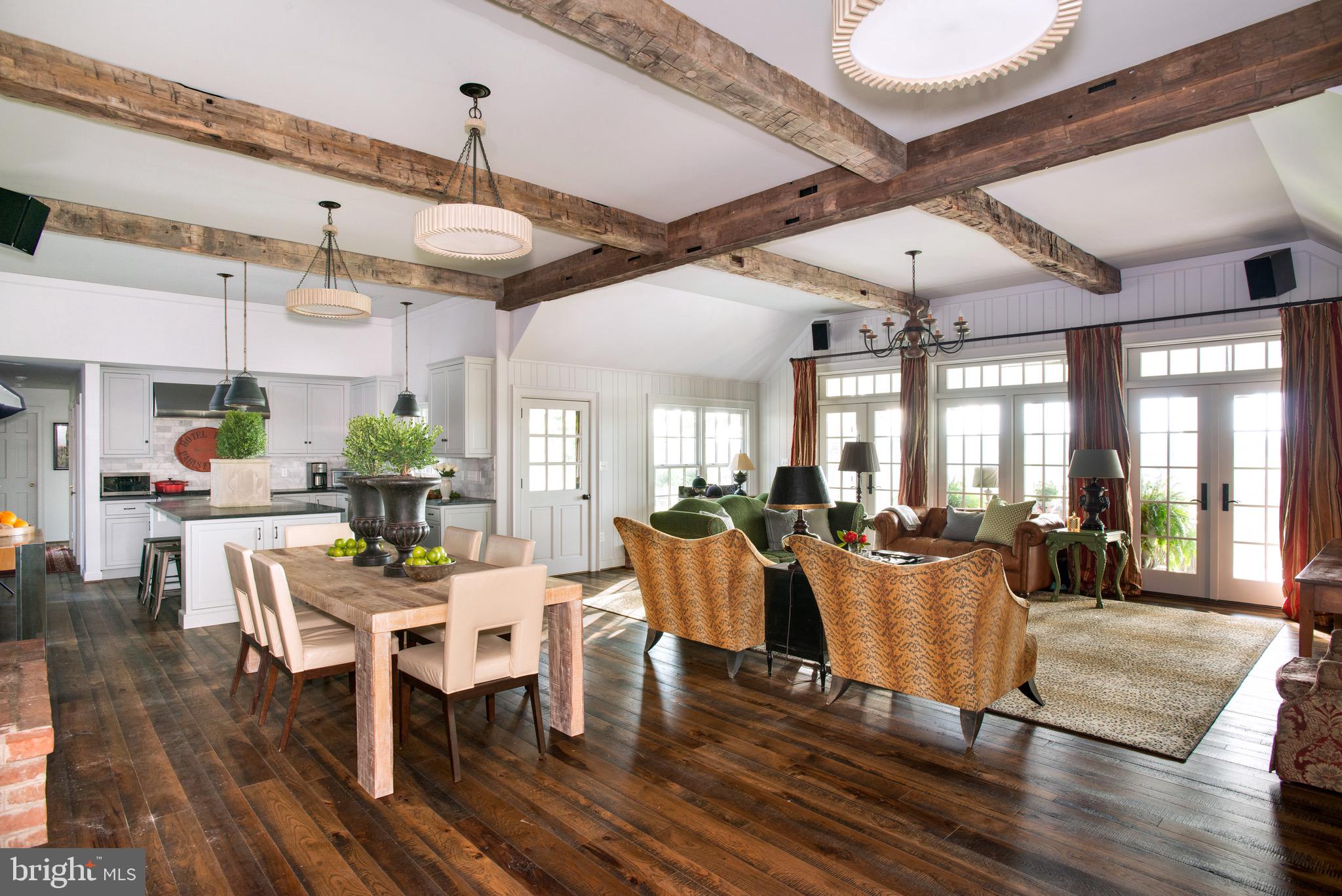 9474 Foxville Road Warrenton, VA 20186 - Photo 12 of 42 Open Floor Plan with Kitchen and Screened Porch
