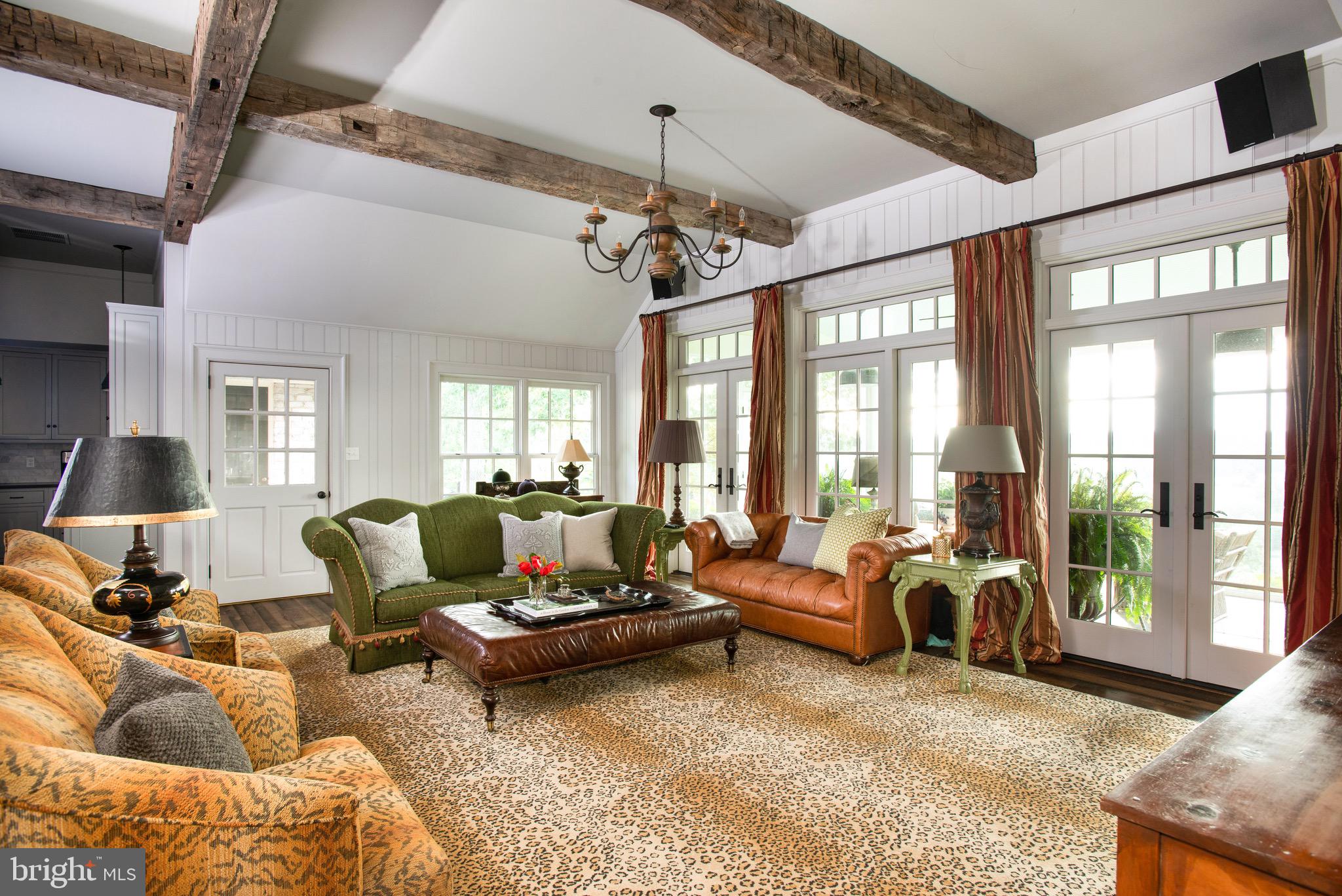 9474 Foxville Road Warrenton, VA 20186 - Photo 13 of 42 French Doors to Screened Porch. UV Reduction Glass