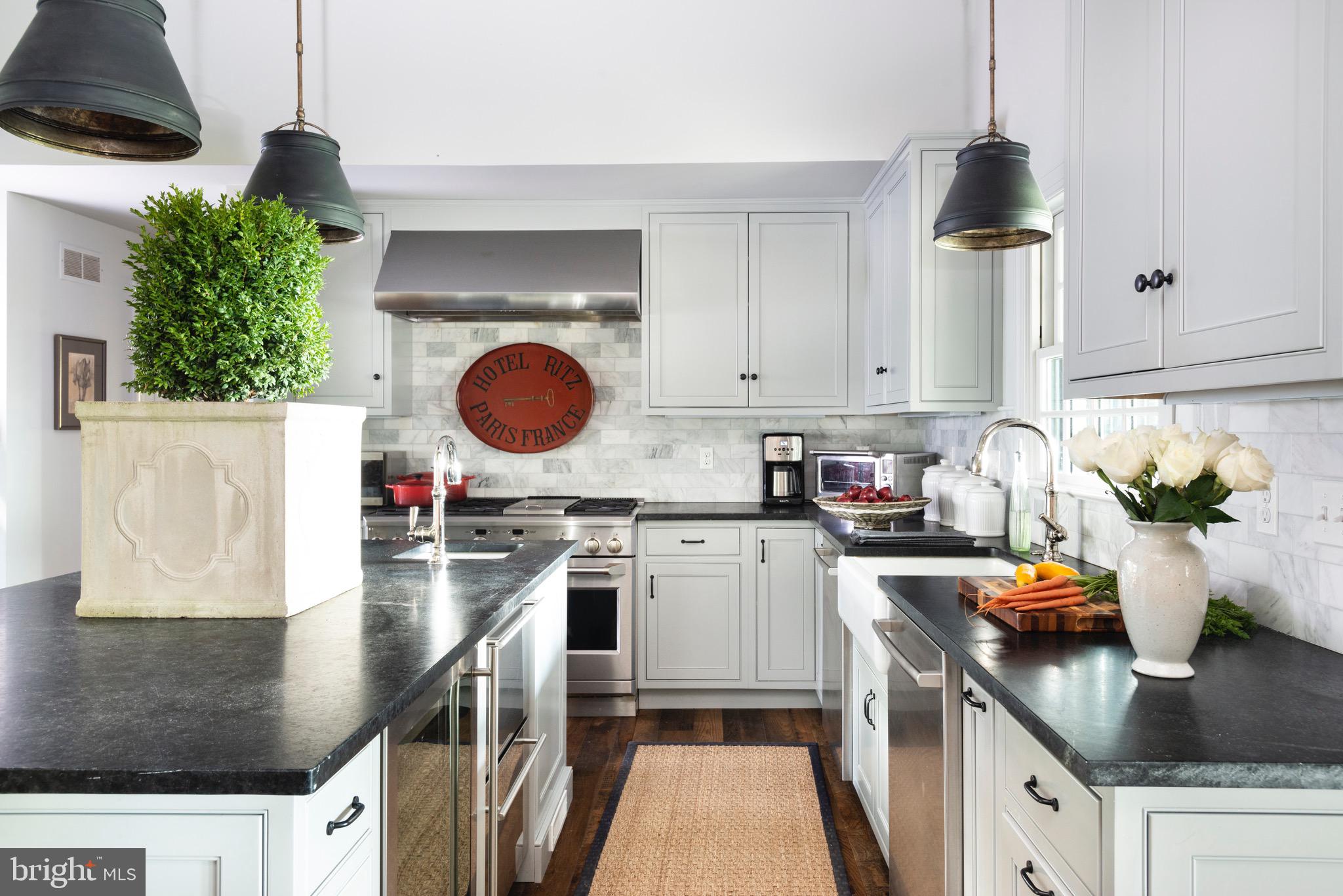 9474 Foxville Road Warrenton, VA 20186 - Photo 17 of 42 Soapstone Counters, Farm and Prep Sinks