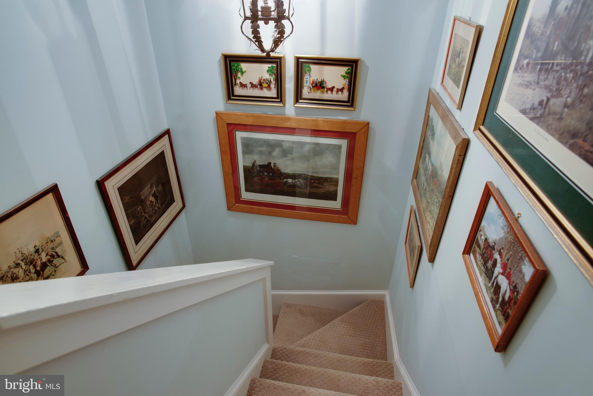 9474 Foxville Road Warrenton, VA 20186 - Photo 30 of 42 Stairway with New Carpet