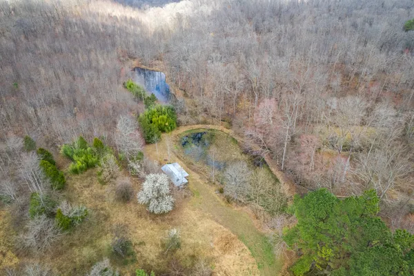 a view of a backyard of the house