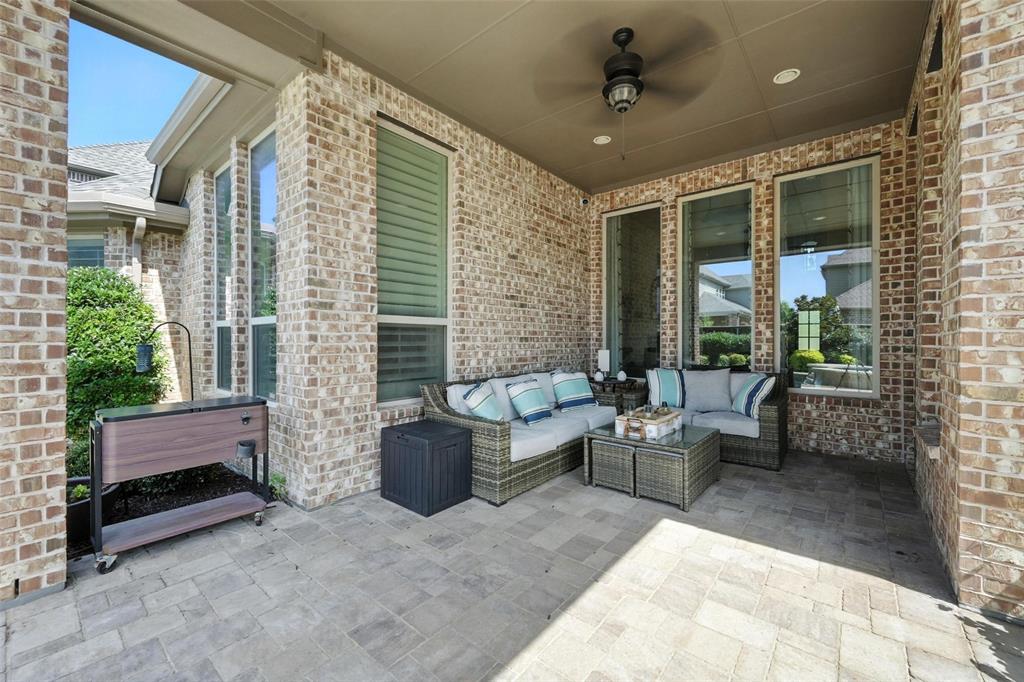 1909 Snapdragon Road Frisco, TX 75033 - Photo 36 of 40 a living room with furniture and windows