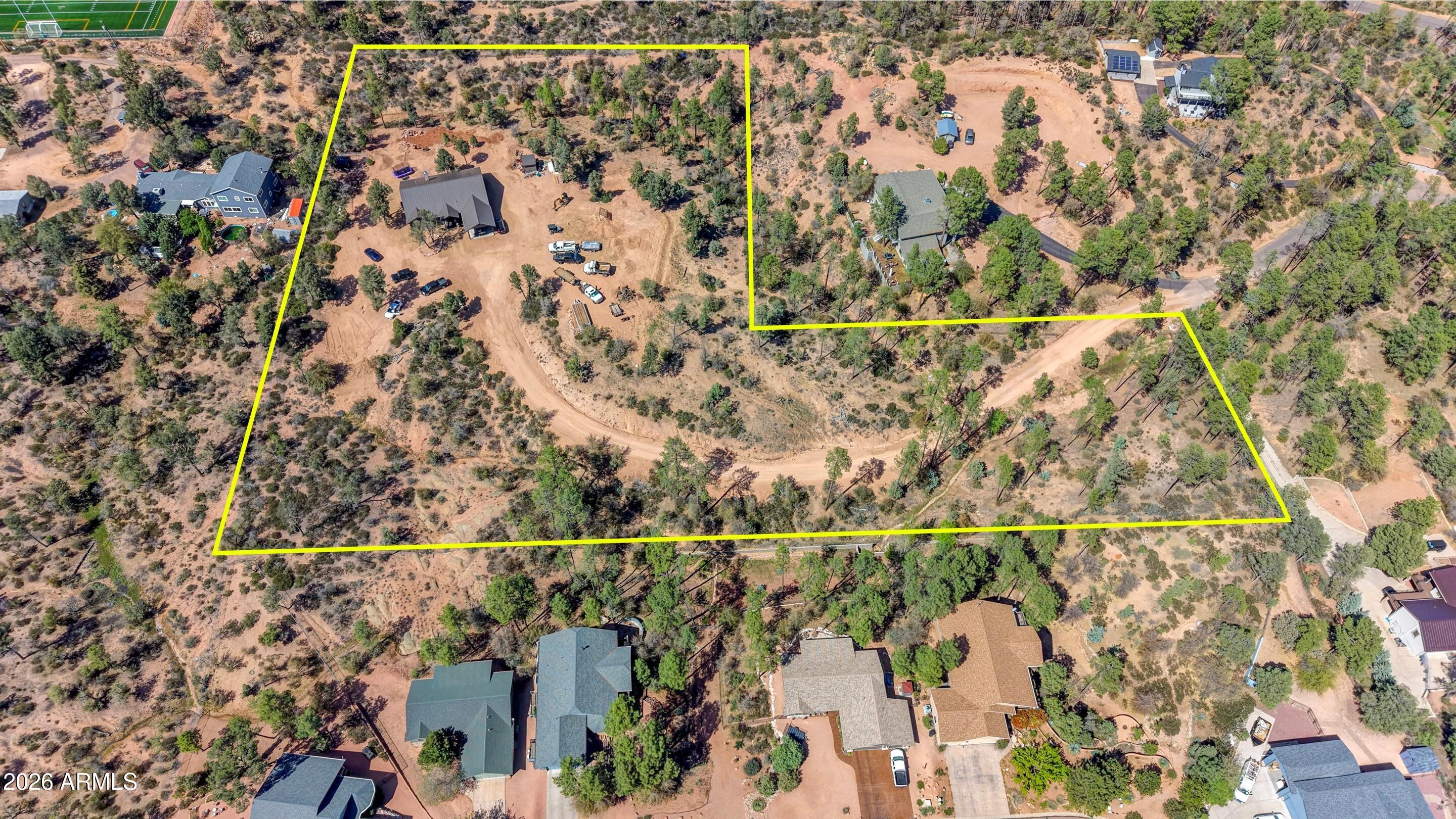 1206 East Bolivar Street Payson, AZ 85541 - Photo 28 of 43 an aerial view of house with outdoor space