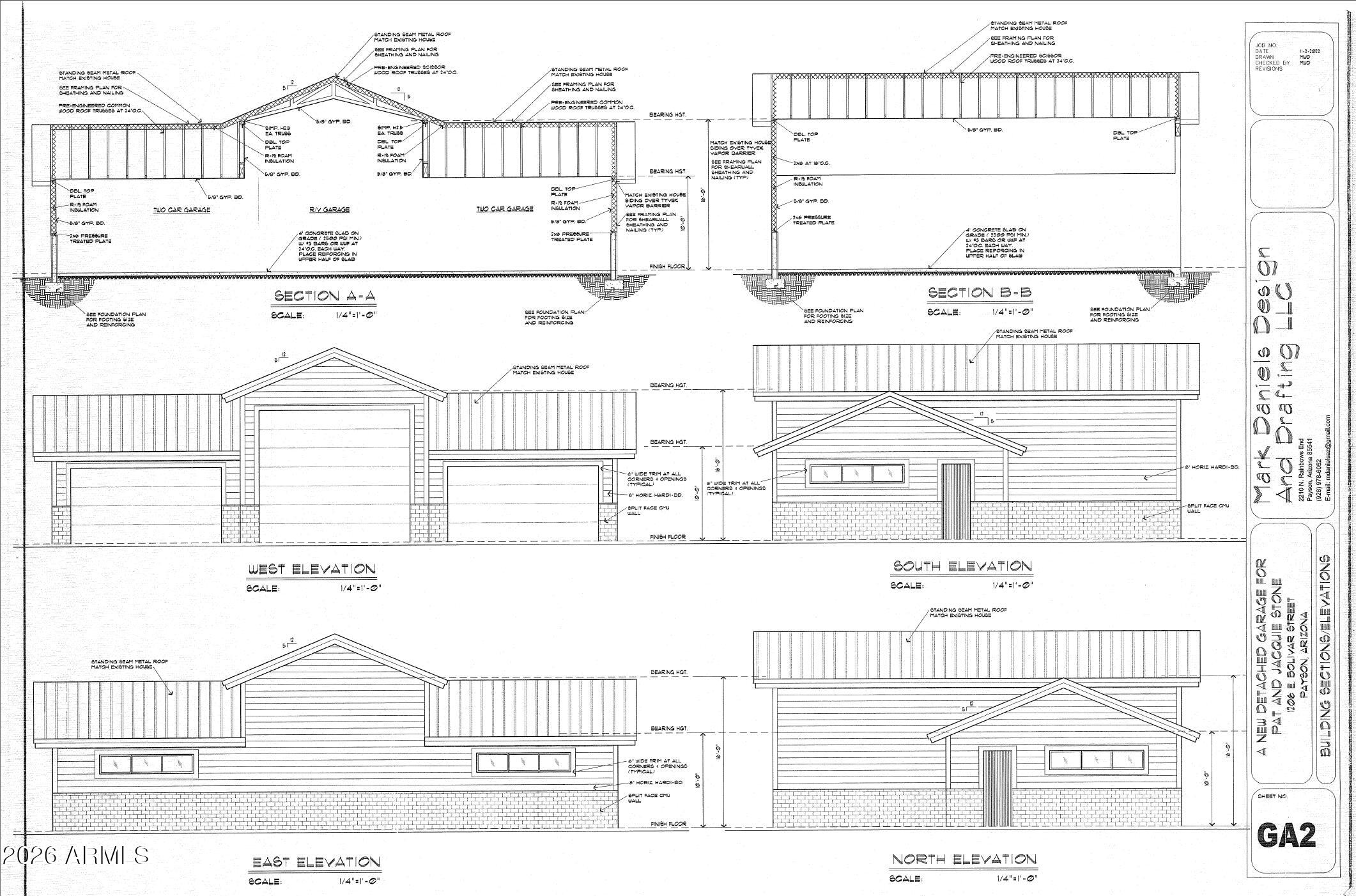 1206 East Bolivar Street Payson, AZ 85541 - Photo 41 of 43 a black and white photo of a
