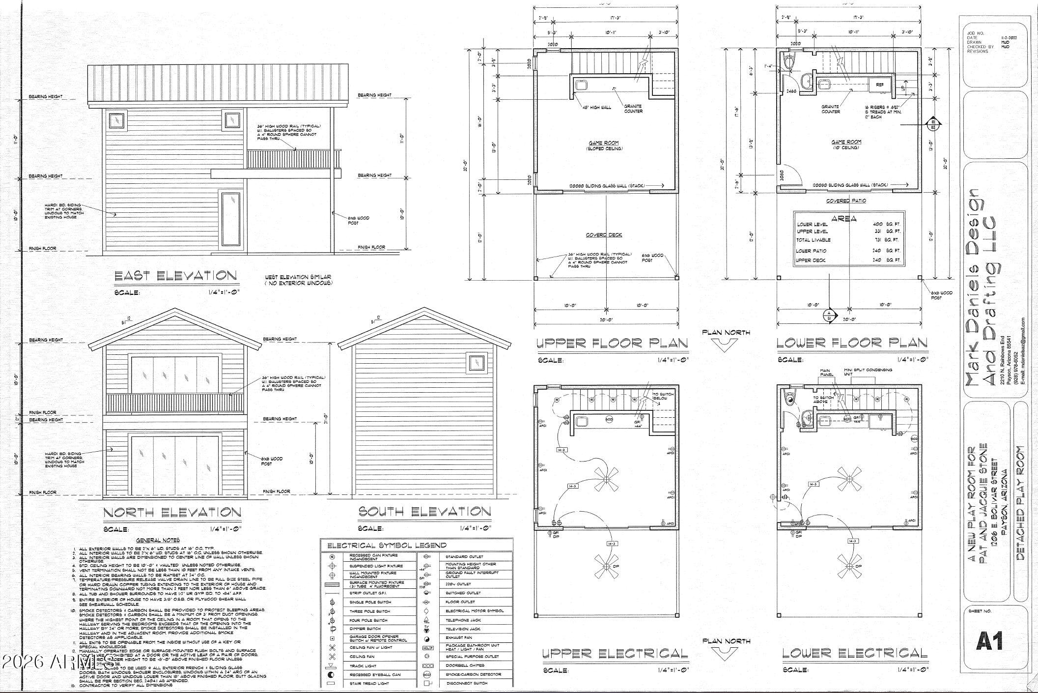 1206 East Bolivar Street Payson, AZ 85541 - Photo 43 of 43 a picture of a picture of a floor plan