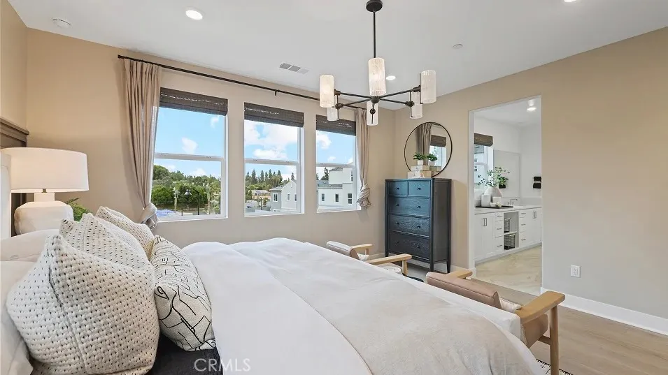 1025 Citron Road Fullerton, CA 92835 - Photo 11 of 25 a bedroom with a bed mirror and window