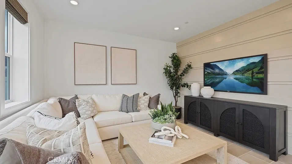 1025 Citron Road Fullerton, CA 92835 - Photo 5 of 25 a living room with furniture and a flat screen tv