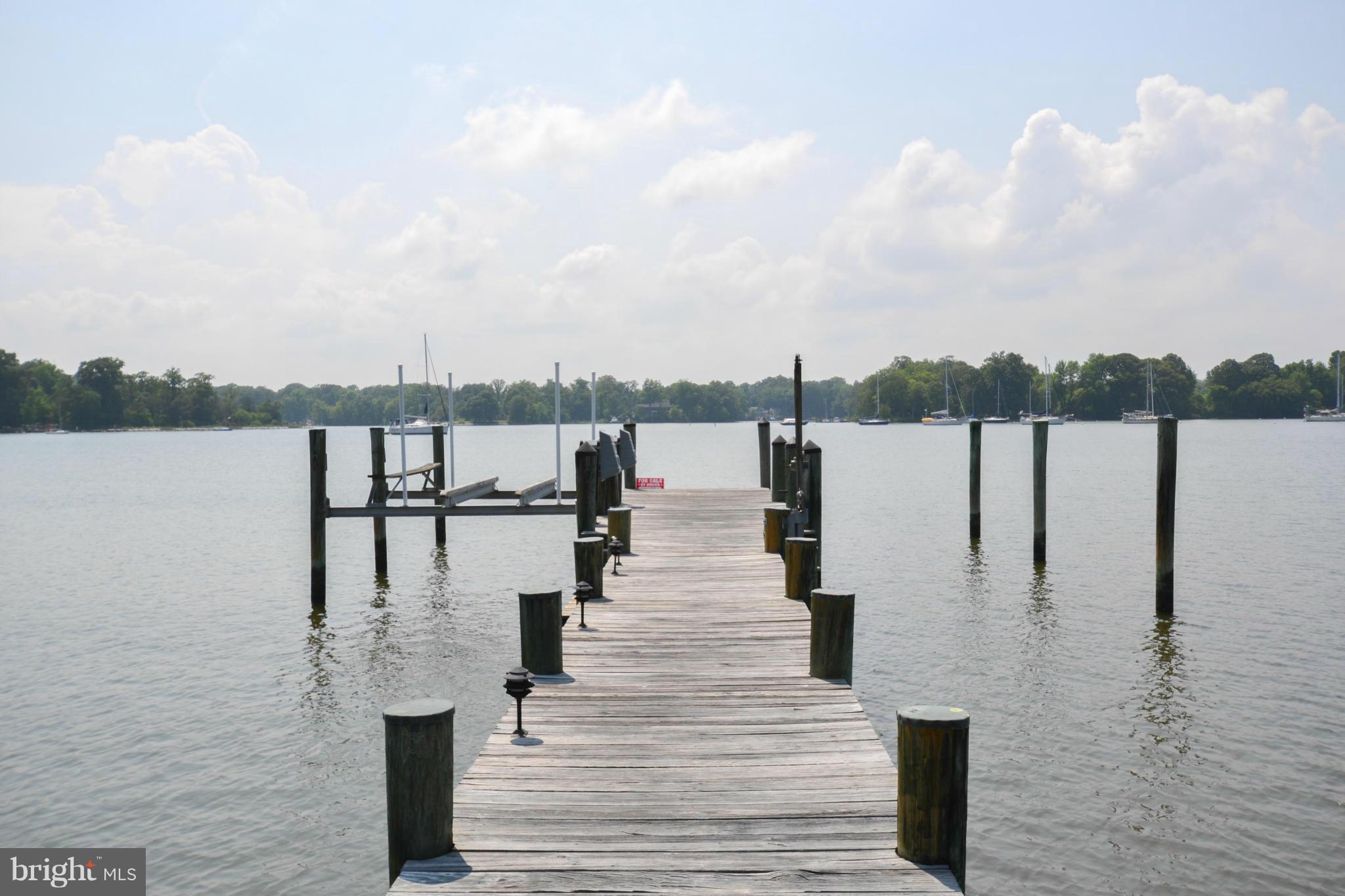 4999 West Chalk Point Road West River, MD 20778 - Photo 3 of 30 Private pier w/ boat lift
