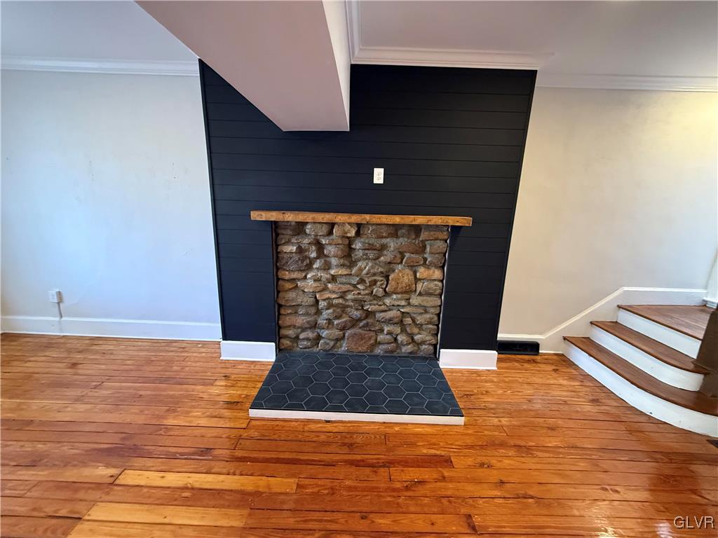 32 Easton Road Nazareth, PA 18064 - Photo 24 of 47 a view of an empty room with wooden floor and a window
