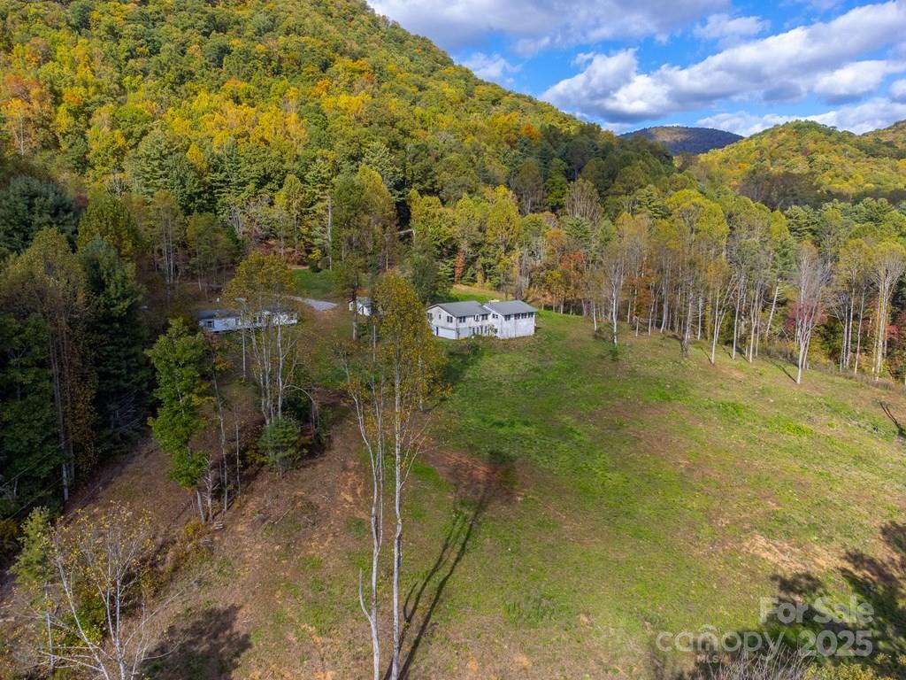 8125 Ellijay Road Franklin, NC 28734 - Photo 25 of 35 a view of residential houses with outdoor space