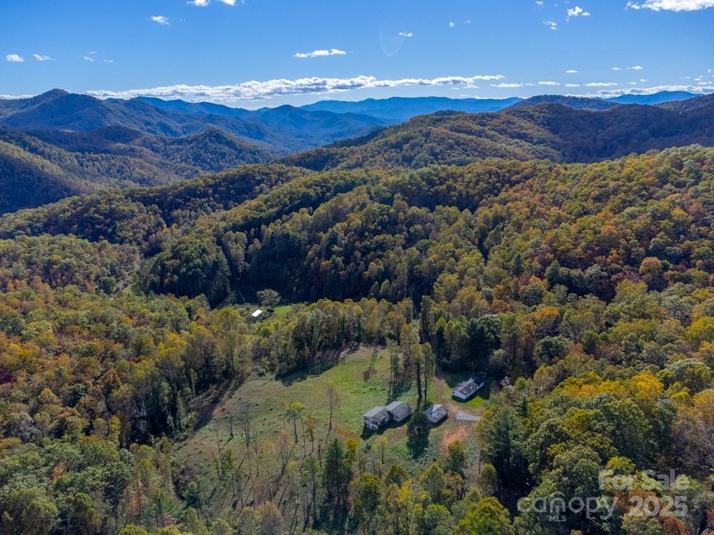 8125 Ellijay Road Franklin, NC 28734 - Photo 32 of 35 a view of a city with mountains in the background