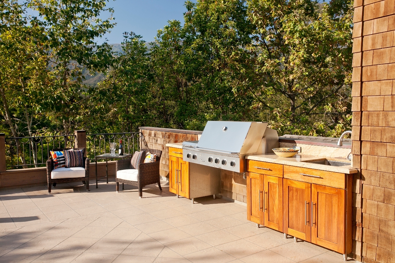 730 Arcady Road Santa Barbara, CA 93108 - Photo 11 of 15 a view of a patio with a table and chairs