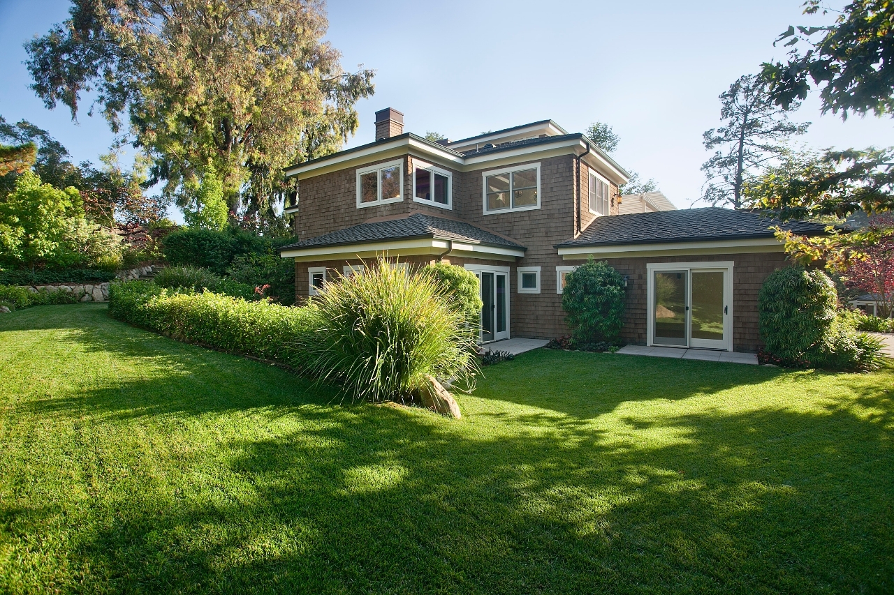 730 Arcady Road Santa Barbara, CA 93108 - Photo 15 of 15 a front view of a house with a yard and trees