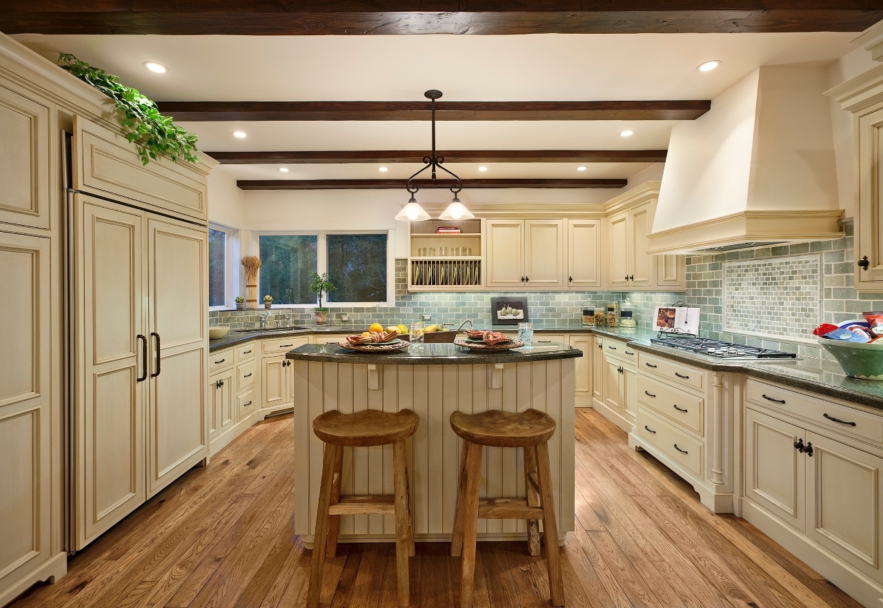 730 Arcady Road Santa Barbara, CA 93108 - Photo 4 of 15 a kitchen with stainless steel appliances granite countertop a kitchen island hardwood floor and a sink