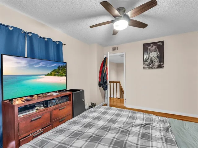 a view of a porch with a yard