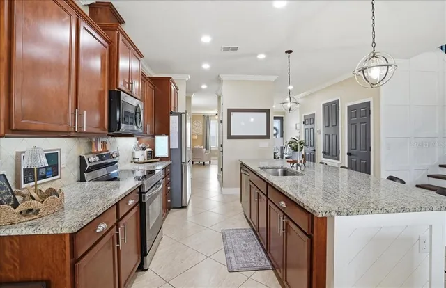 a view of a livingroom with furniture and toys